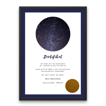 Laden Sie das Bild in den Galerie-Viewer, Holzbilderrahmen a4 21x30 cm schwarz