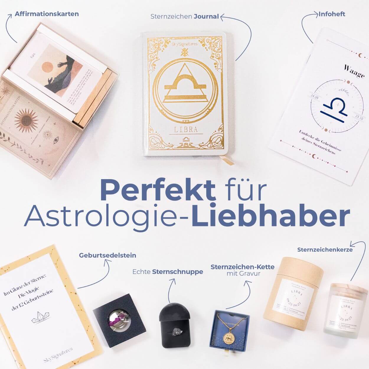 Sternzeichen Box Legacy das perfekte Geschenk für Astrologie Liebhaber